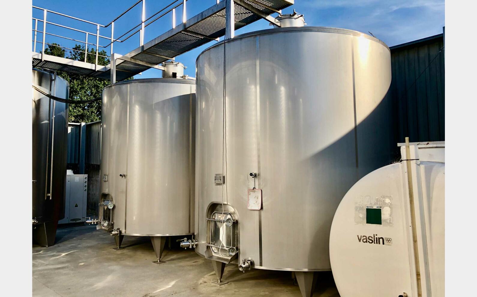 Stainless steel tank - Double wall 210 HL (21 000 litres) PIERRE GUERIN