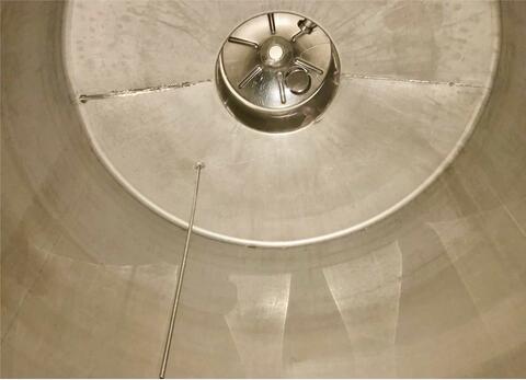 304L stainless steel tank - Cylindrical  - Vertical on legs