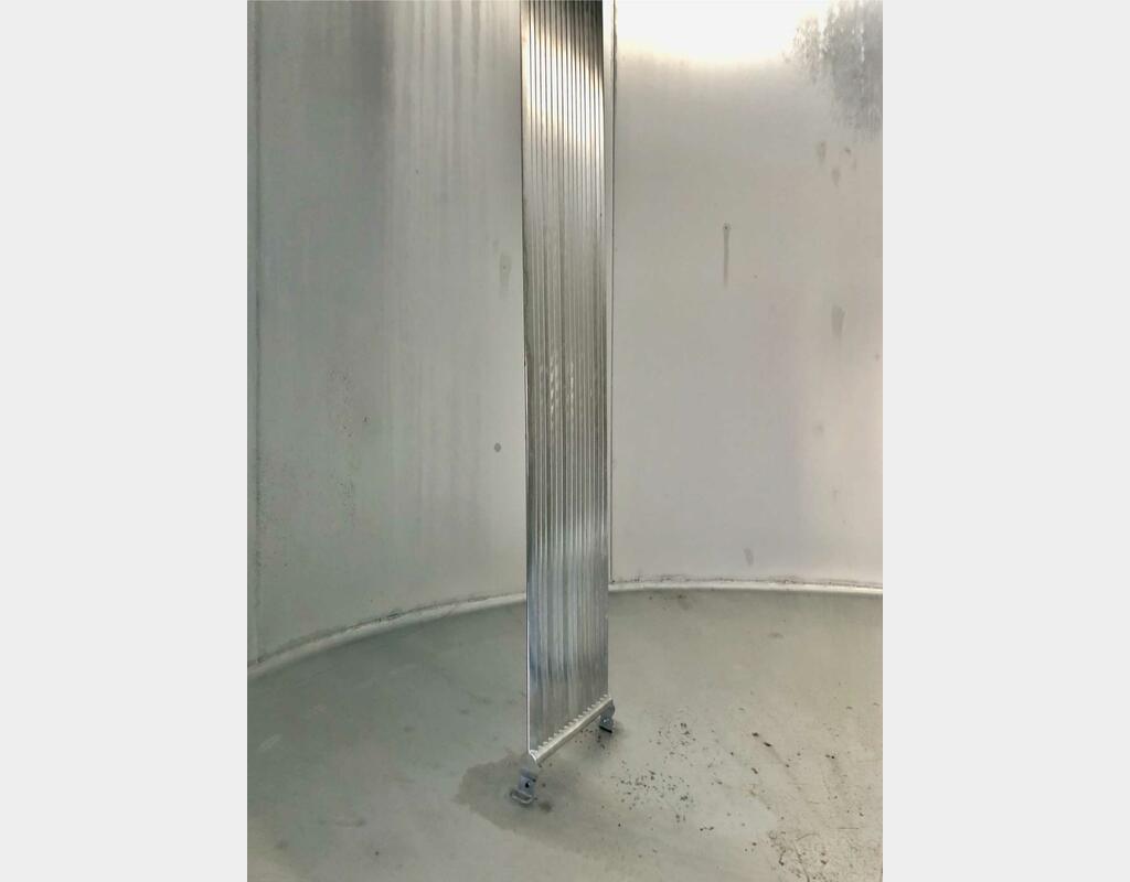 304L stainless steel tank - Cylindrical  - Internal flag