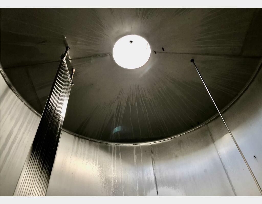 304L stainless steel tank - Cylindrical  - Internal flag
