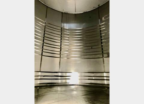 304L stainless steel tank - Cylindrical  - Vertical with double walls
