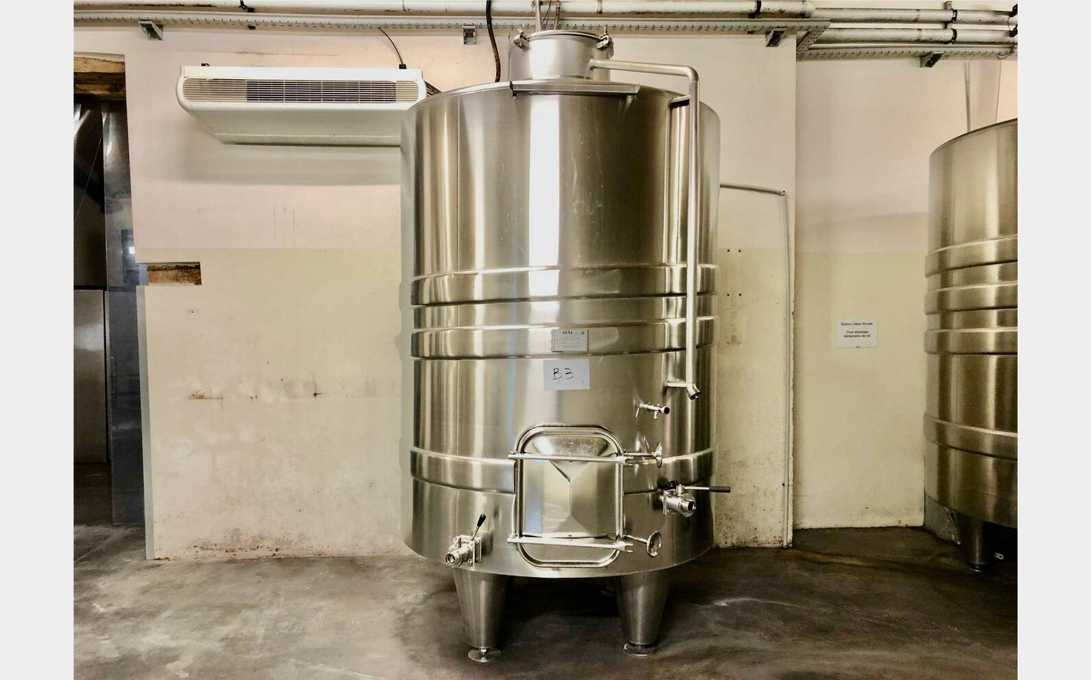 304L stainless steel tank 39 HL (3 900 litres) STAI