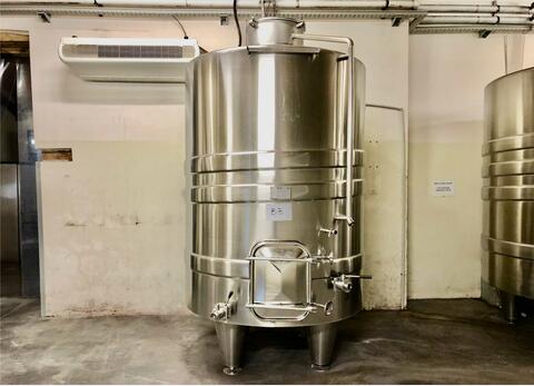 304L stainless steel tank - Cylindrical  - Vertical on legs