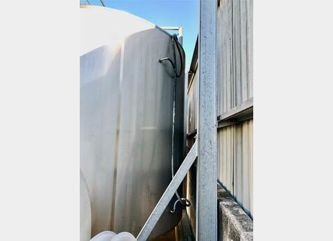 304L stainless steel tank - Cylindrical  - Vertical with double walls