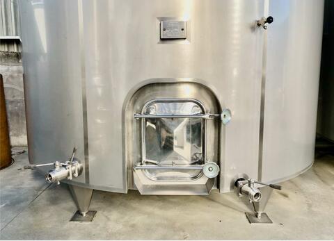 304L stainless steel tank - Cylindrical  - Vertical with double walls