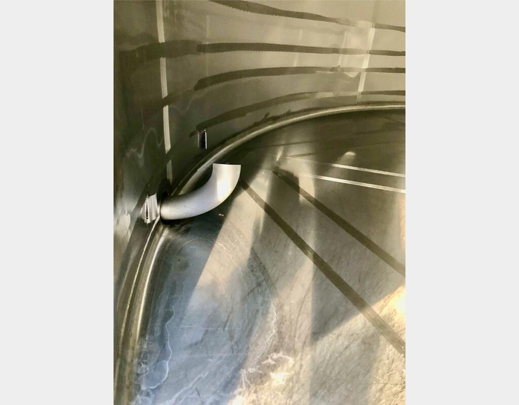 304L stainless steel tank - Cylindrical  - Vertical with double walls
