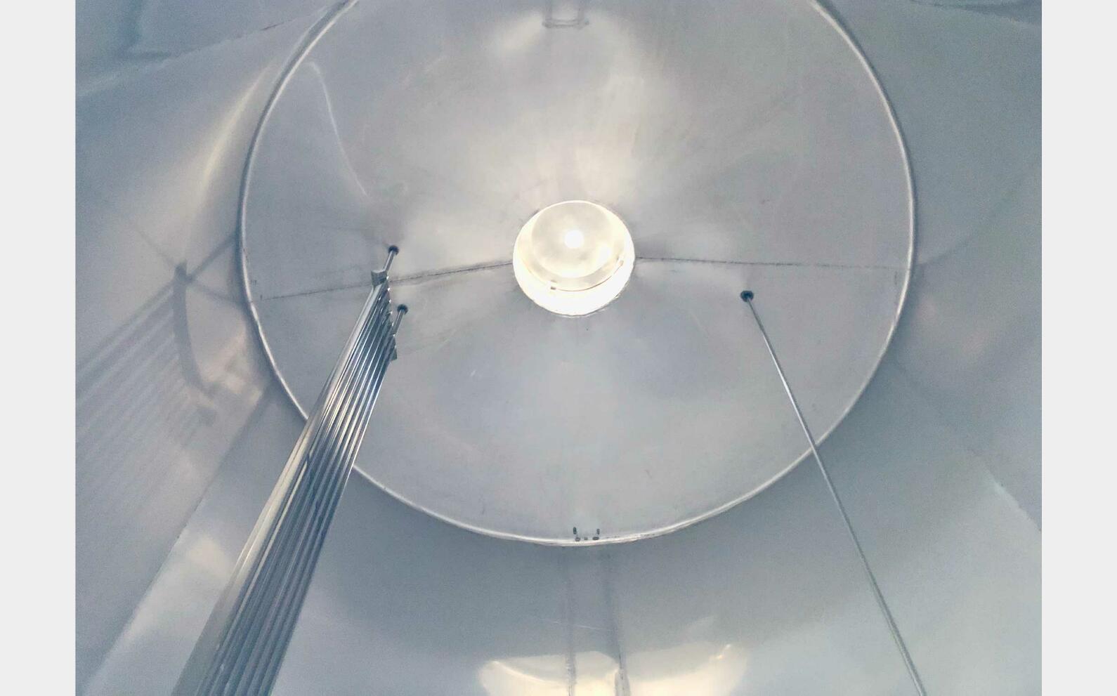 Stainless steel tank 304L - Internal flag 150 HL (15 000 litres) LAGOUARDE