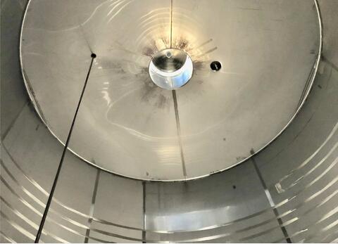 304L stainless steel tank - Cylindrical  - Vertical with double walls