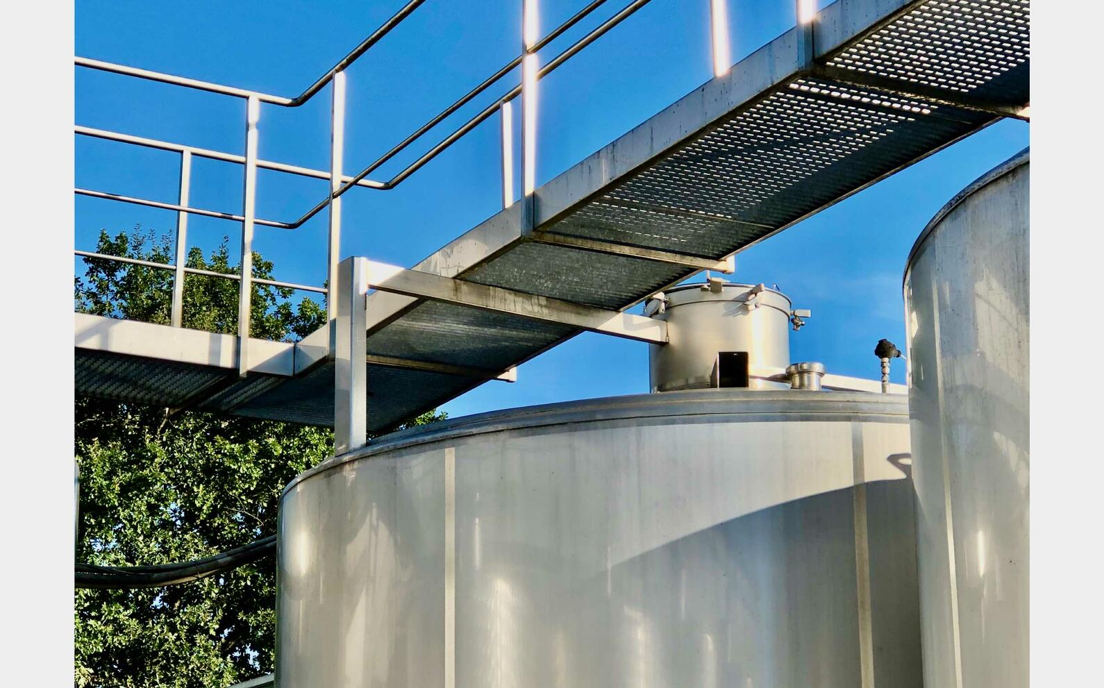 Cuve inox - Double paroi 210 HL (21 000 litres) PIERRE GUERIN