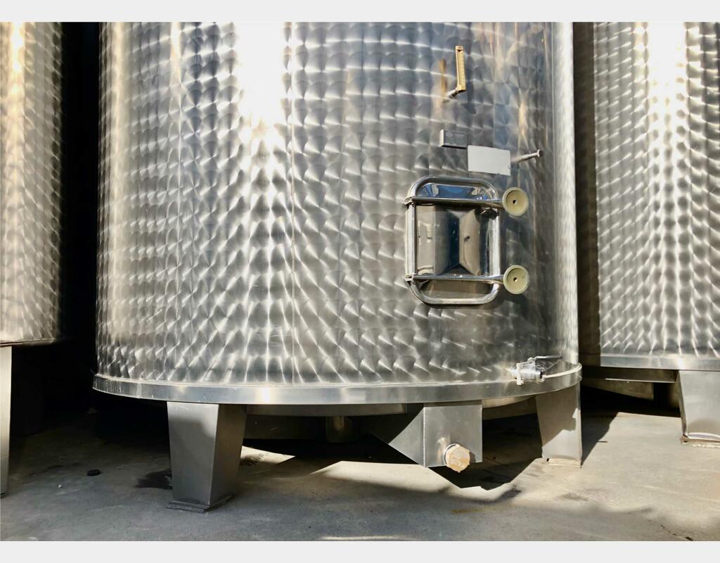 304L stainless steel tank - Cylindrical  - Internal flag
