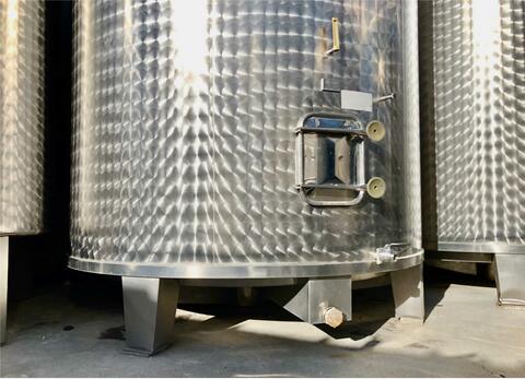 304L stainless steel tank - Cylindrical  - Internal flag