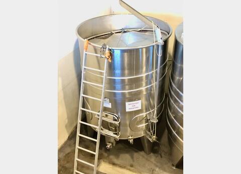 Stainless steel tank 304L - Floating cap 50 HL (5 000 litres) STAI