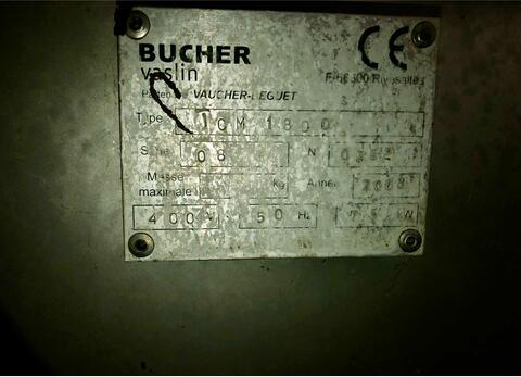 Redler inox - TCM 800 BUCHER