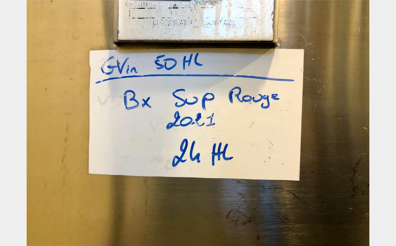 Stainless steel tank 304L - Floating cap 50 HL (5 000 litres) STAI
