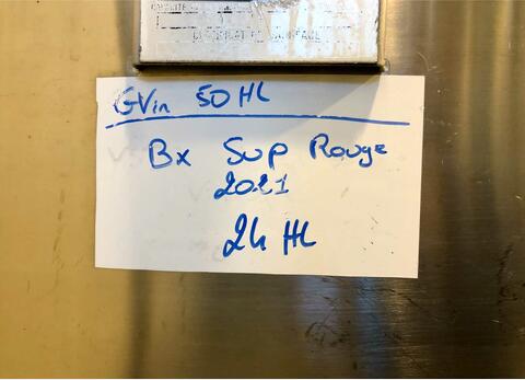 Stainless steel tank 304L - Floating cap 50 HL (5 000 litres) STAI