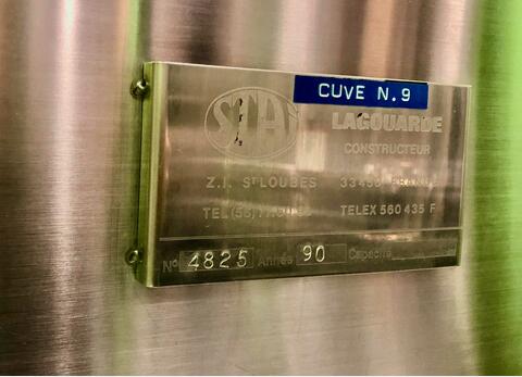 Cuve inox - Porte pneumatique 150 HL (15 000 litres) STAI