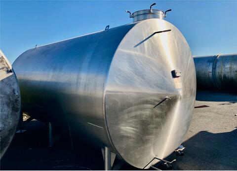 Horizontal stainless steel tank - Storage