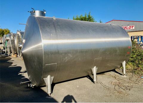Horizontal stainless steel tank - Storage