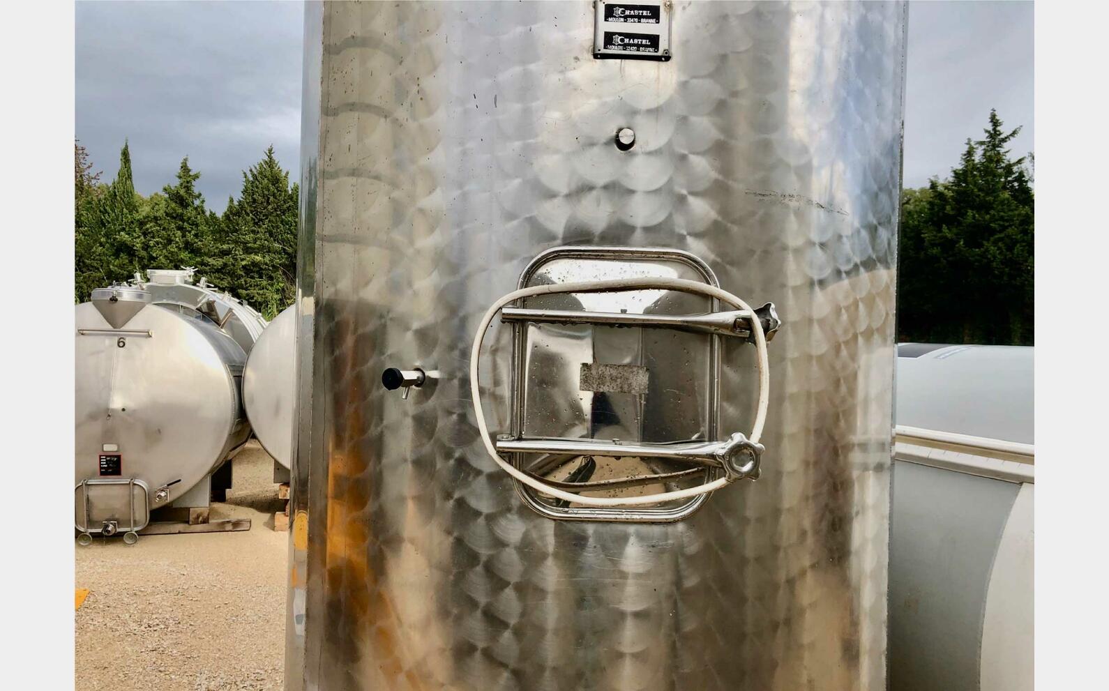 Cuve inox 60 HL (6 000 litres)