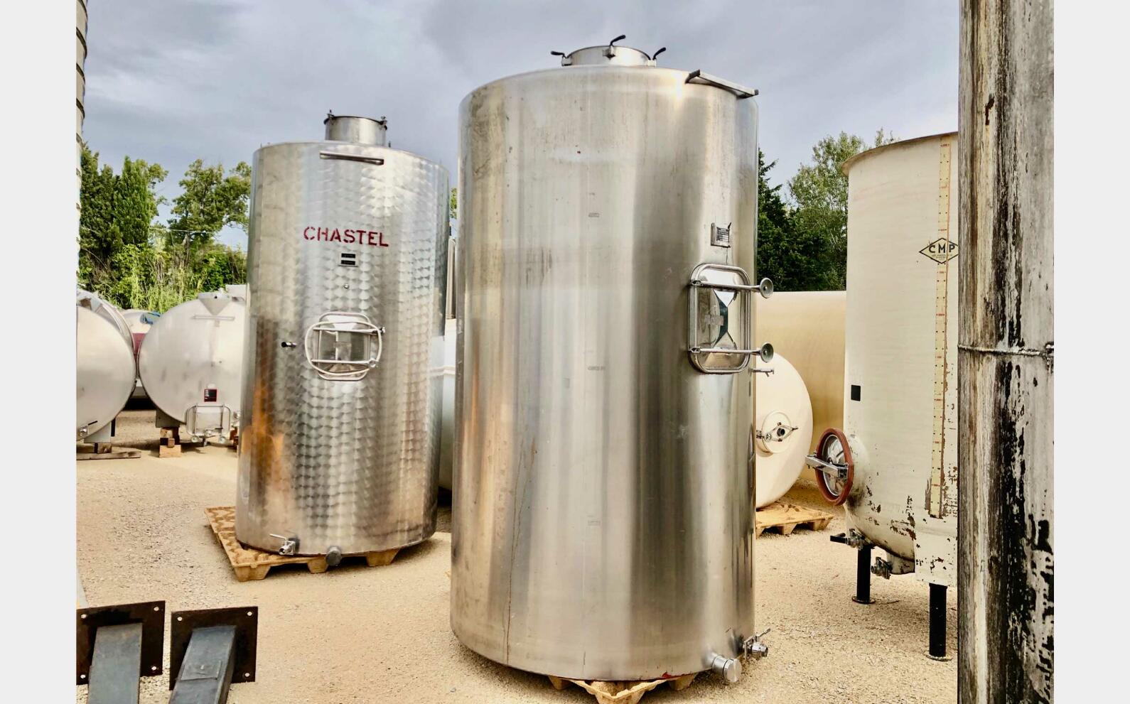 Stainless steel tank 76 HL (7 600 liters) LEJEUNE