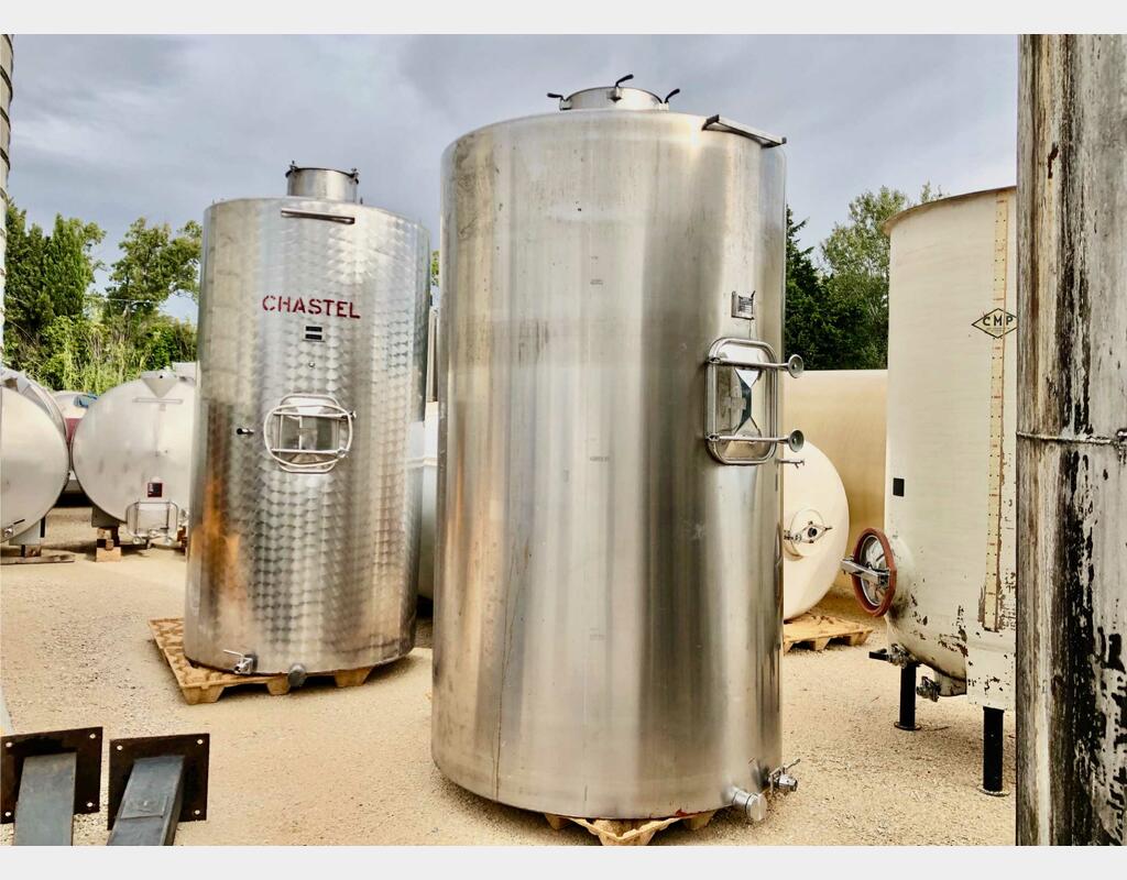 Stainless steel tank 76 HL (7 600 liters) LEJEUNE