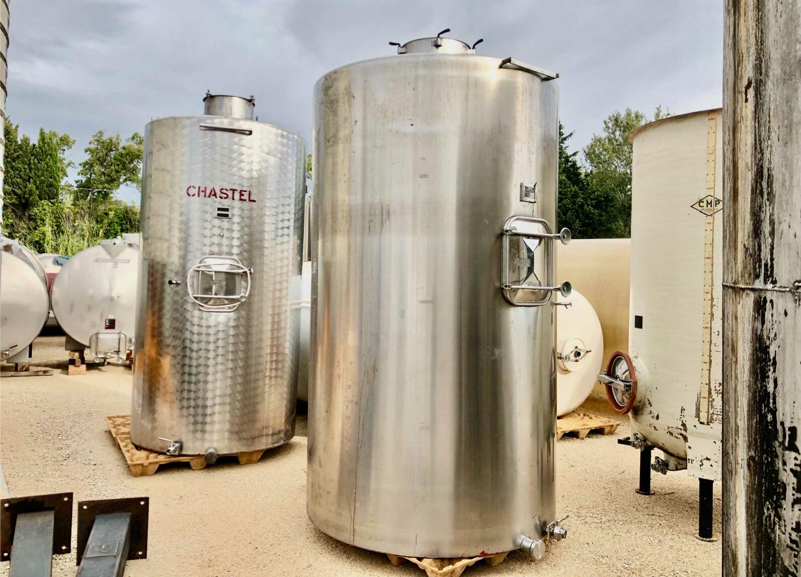 Stainless steel tank 76 HL (7 600 liters) LEJEUNE
