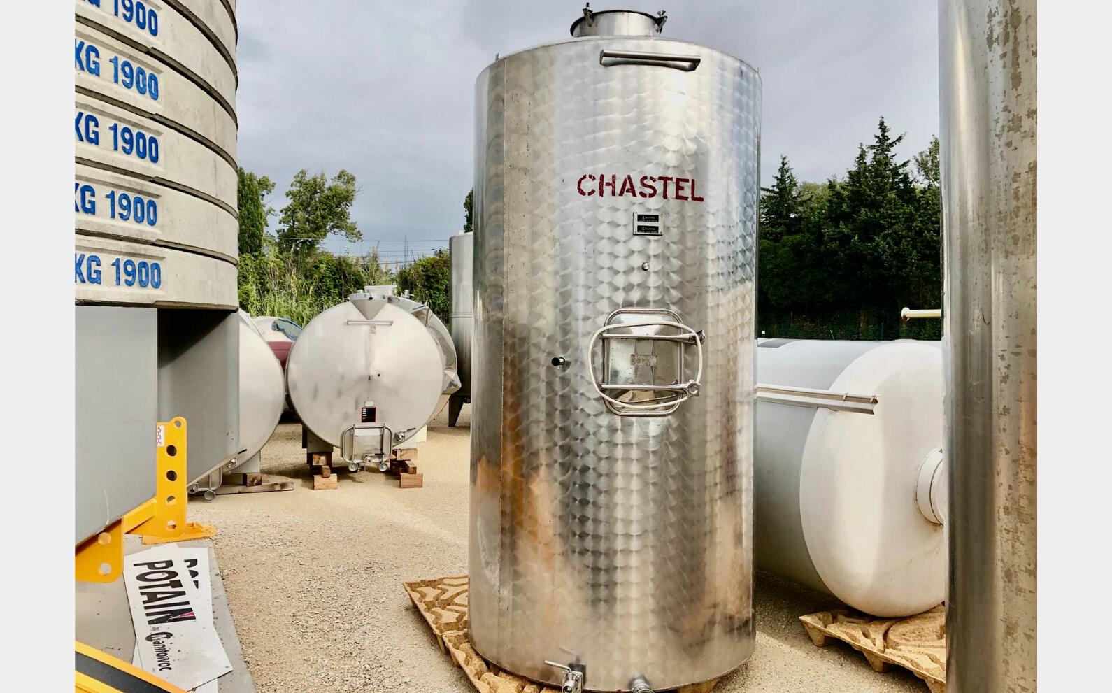 Cuve inox 60 HL (6 000 litres)