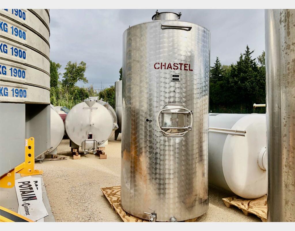 Cuve inox 60 HL (6 000 litres)
