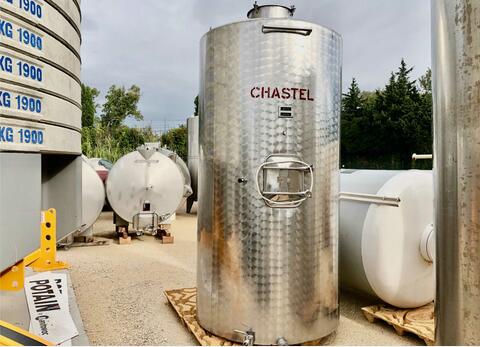 Cuve inox 60 HL (6 000 litres)