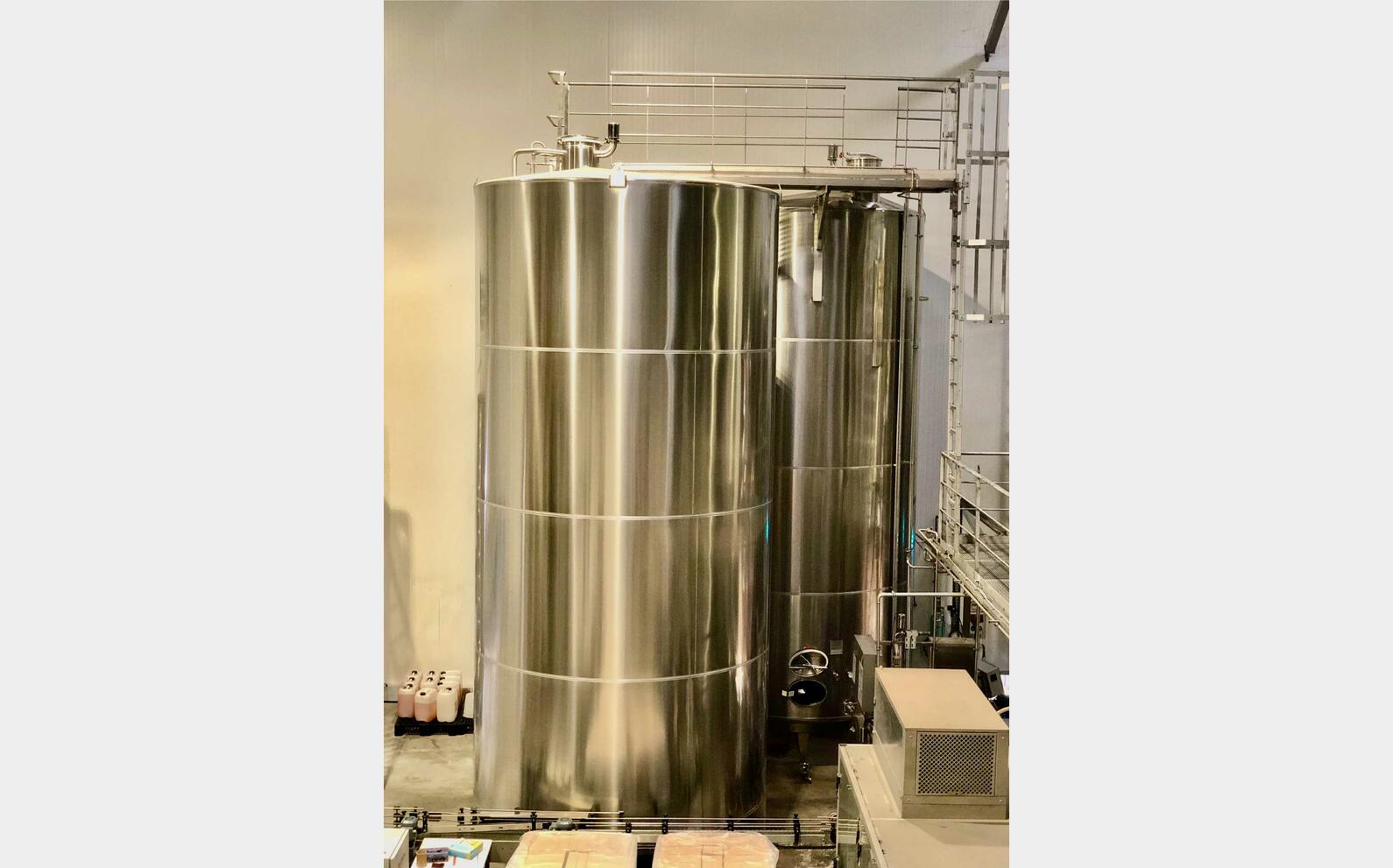 Stainless steel tank - Storage 458 HL (45 800 litres) TEC INOX