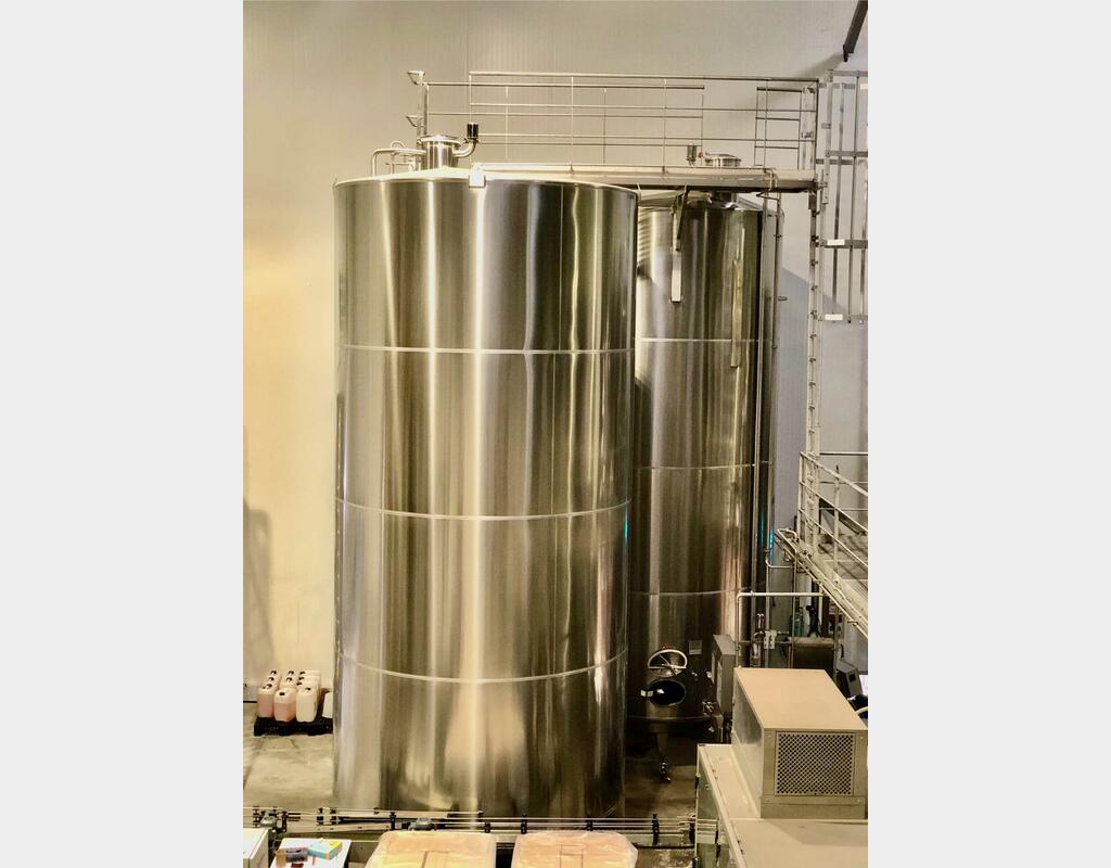 Stainless steel tank - Storage 458 HL (45 800 litres) TEC INOX