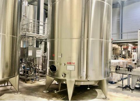 Cuve inox - Stockage 448 HL (44 800 litres) TEC INOX