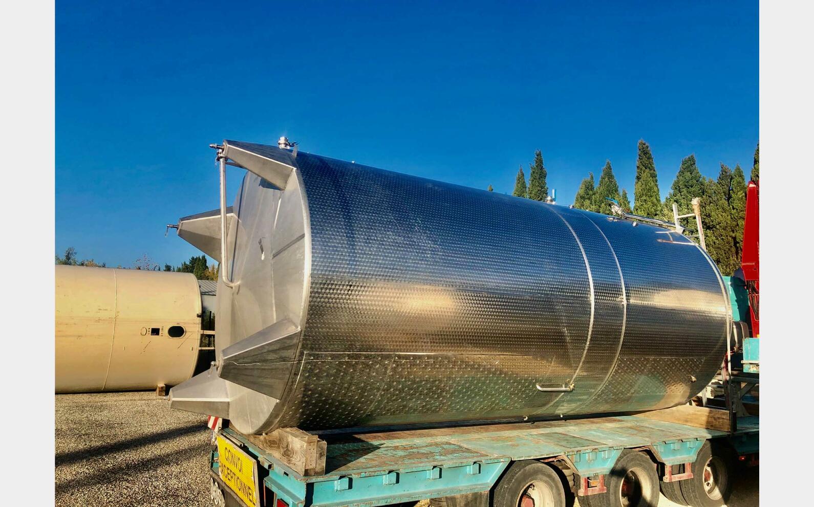 Cuve inox - Thermor&eacute;gul&eacute;e 250 HL (25 000 litres) LETINA
