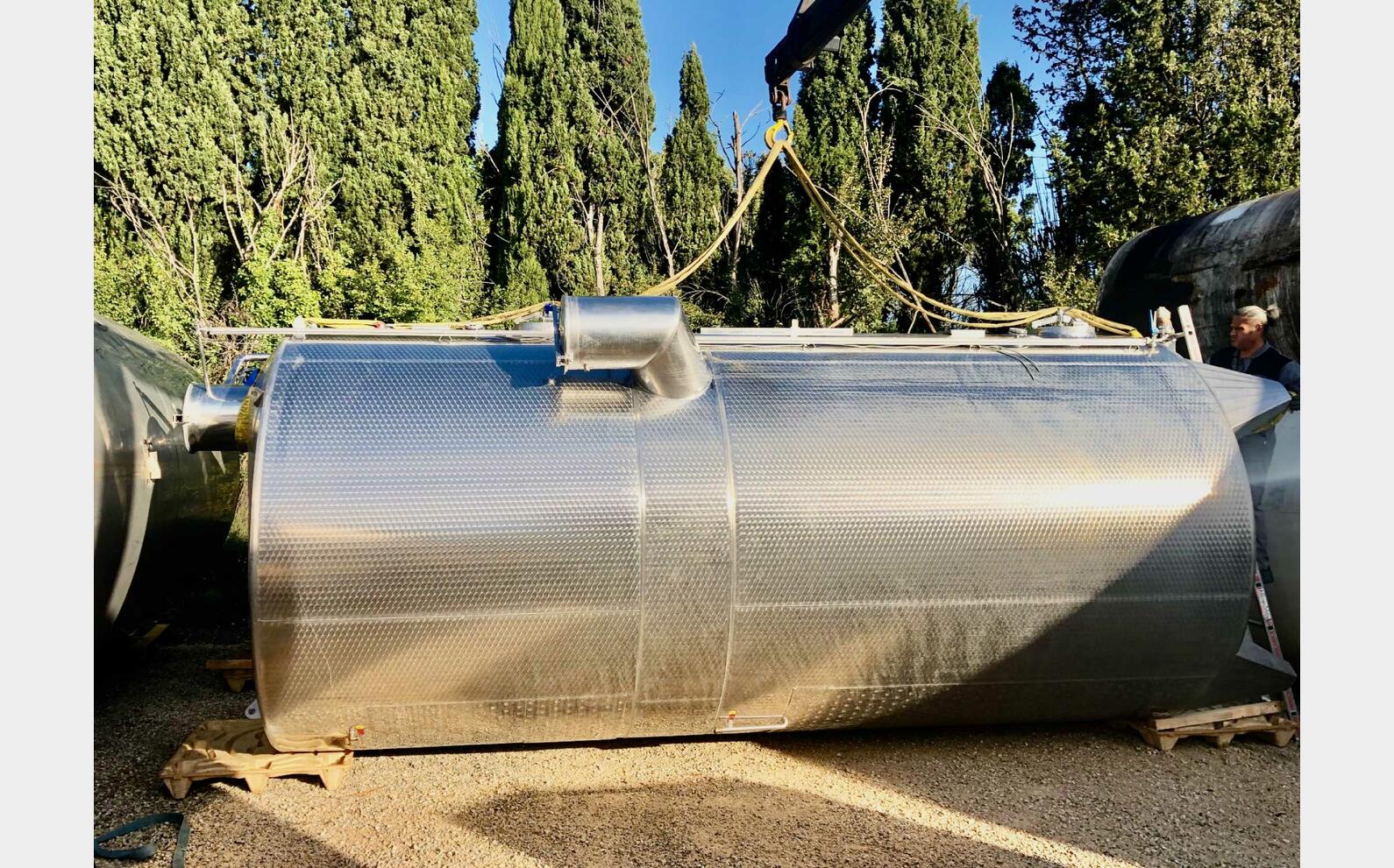 Cuve inox - Thermor&eacute;gul&eacute;e 250 HL (25 000 litres) LETINA