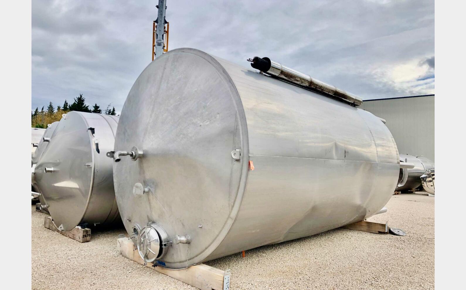 Stainless steel tank - Insulated 400 HL (40 000 litres) ALFA LAVAL