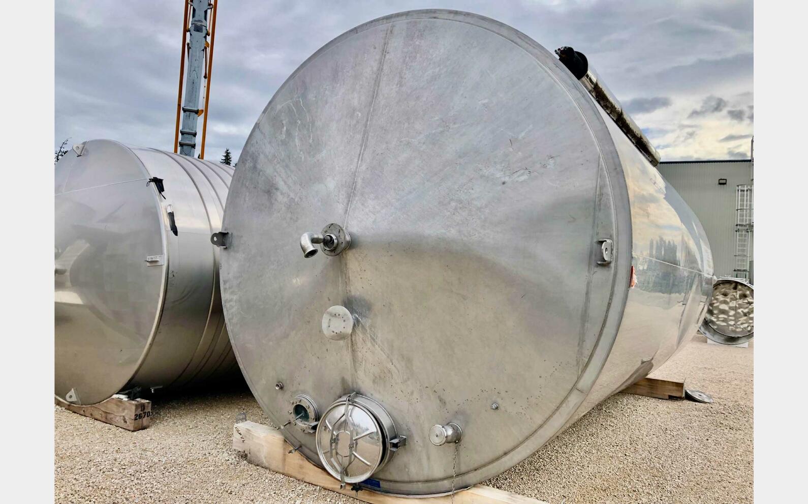 Stainless steel tank - Insulated 400 HL (40 000 litres) ALFA LAVAL