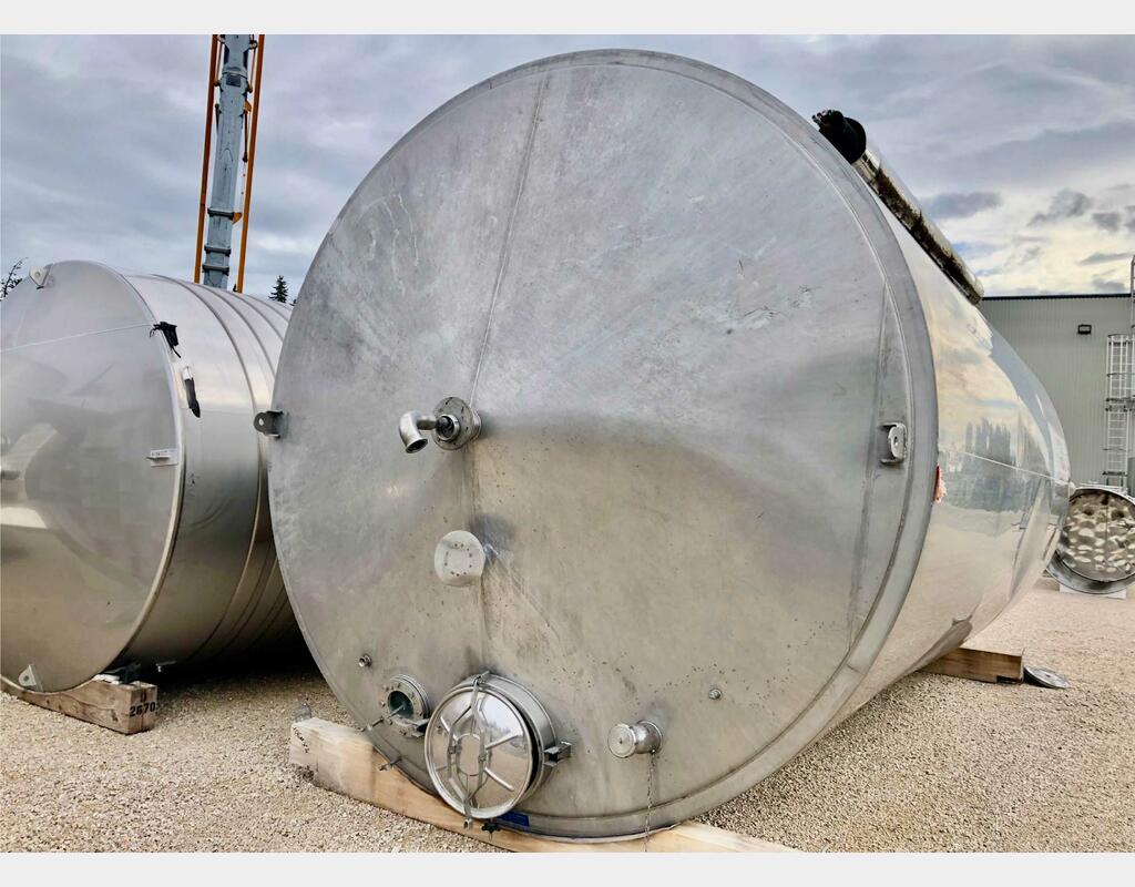 Stainless steel tank - Insulated - Type TVI