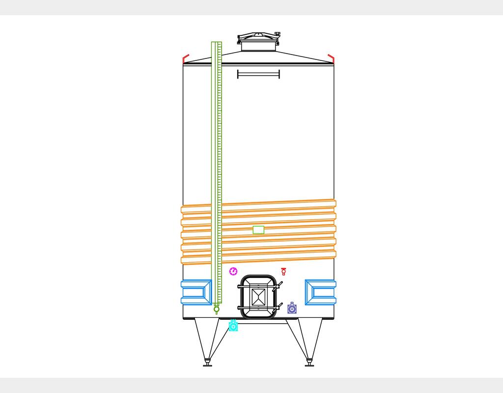 Cuve inox - Fermée - STOIP SER 8000