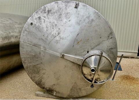 Cuve inox - Fond plat 80 HL (8 000 litres) DRABRIGEON