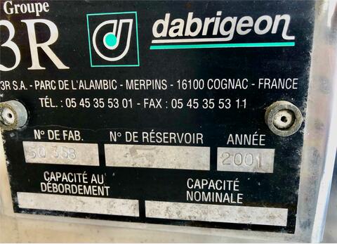Stainless steel tank - Flat bottom 80 HL (8 000 liters) DRABRIGEON