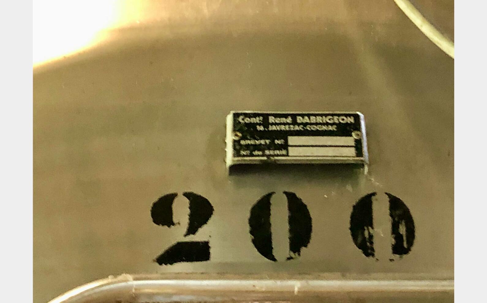 Stainless steel tank - On feet 200 HL (20 000 liters) DABRIGEON