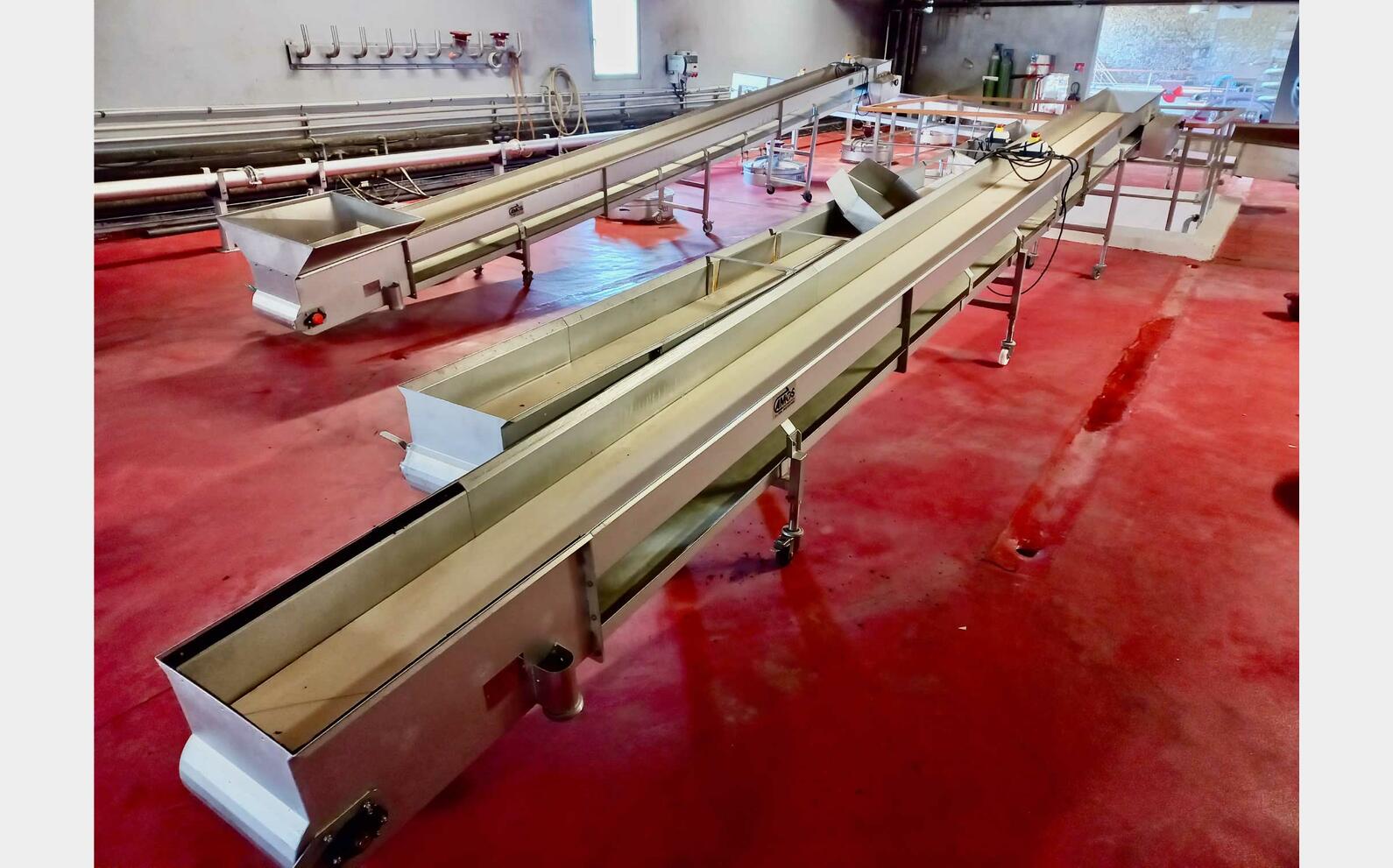 Tapis convoyeur 8,45 M (8 450 mm) AMOS