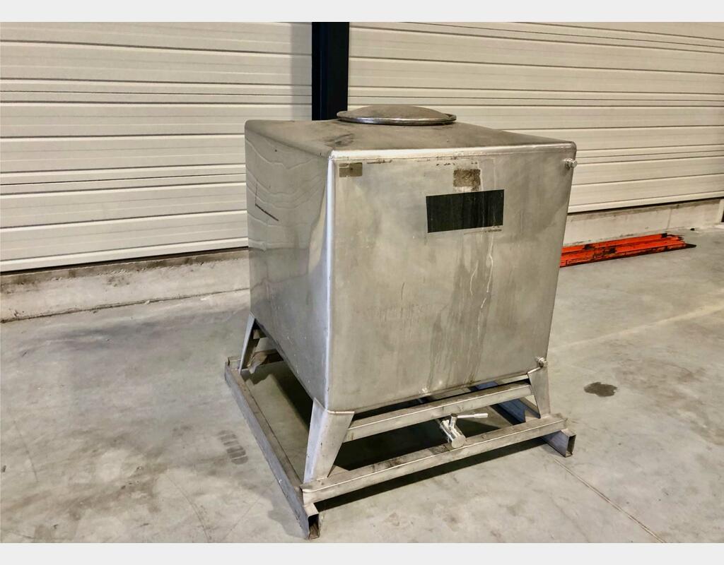 Conteneur inox Kronen 10 HL (1 000 litres) 3C