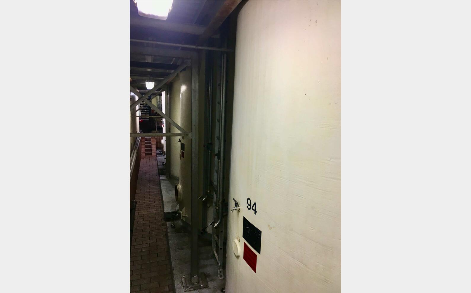 Cuve fibre - Font plat 500 HL (50 000 litres)
