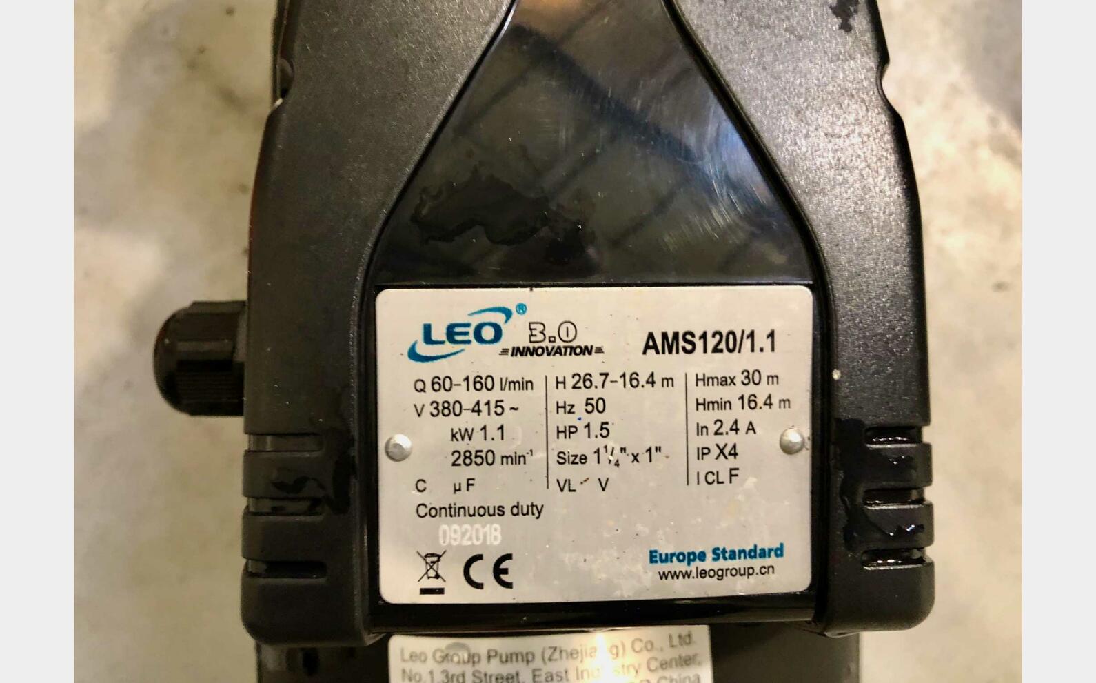 Centrifugal pump LEO