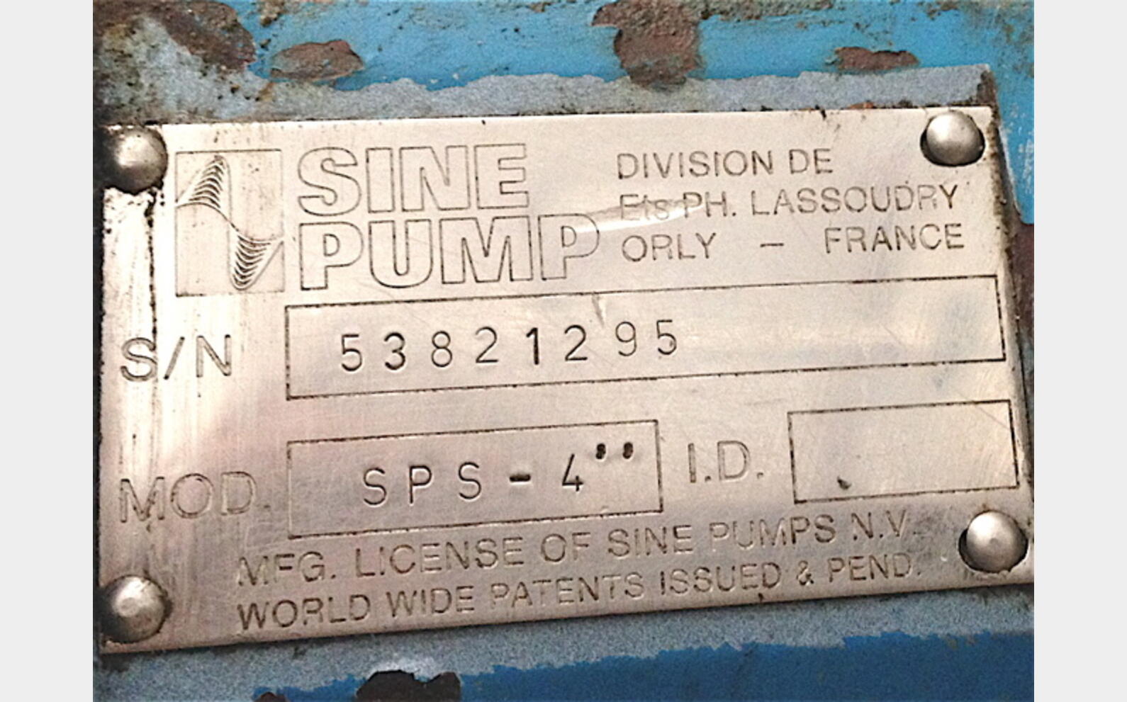 Pompe INOX