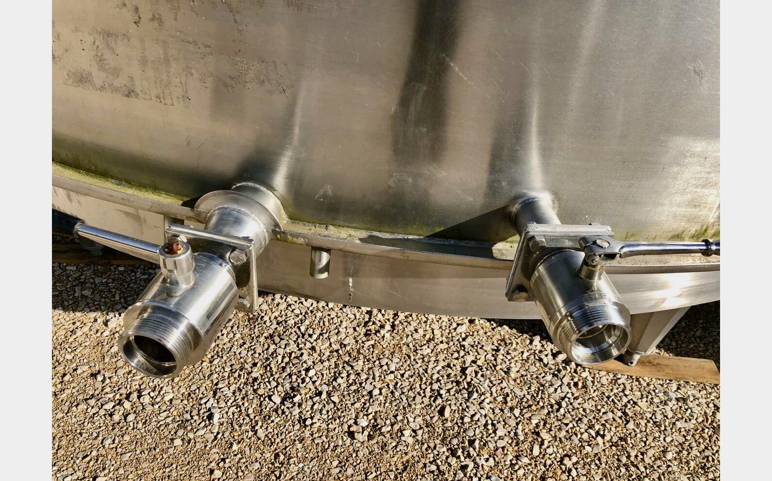 304L stainless steel tank - Flat bottom 220 HL (22 000 litres) PIERRE GUERIN