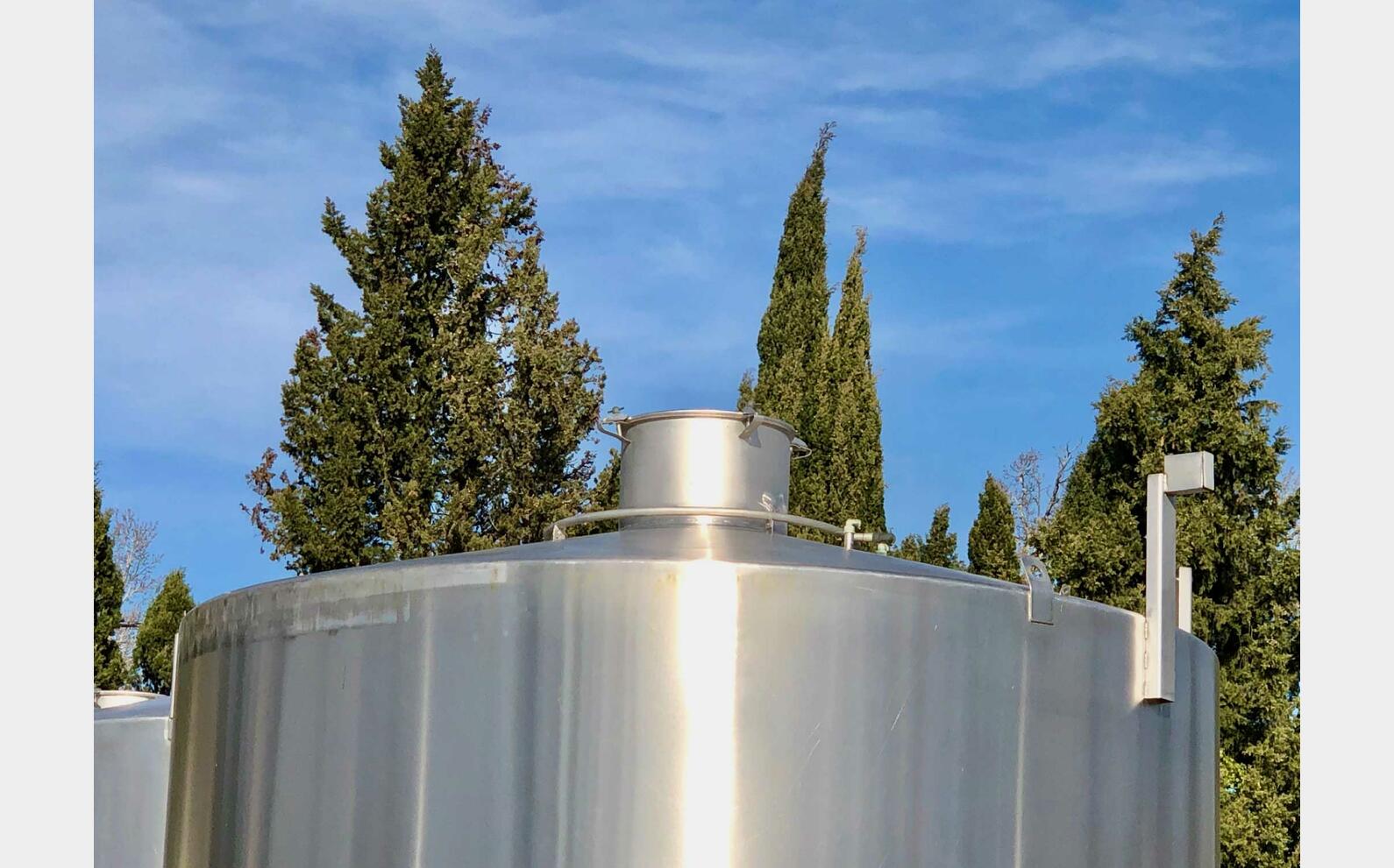 304L stainless steel tank - Flat bottom 220 HL (22 000 litres) PIERRE GUERIN