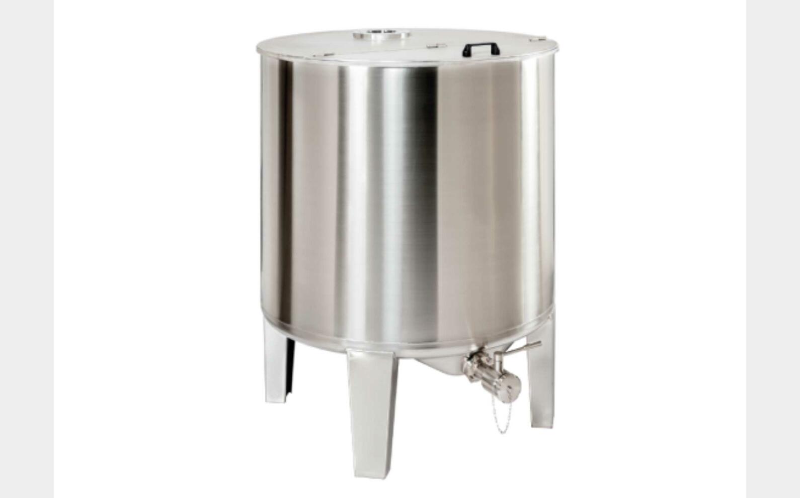 Stainless steel tanks - MTLM From 4.60 HL (460 liters) to 20 HL (2000 liters) ARSILAC