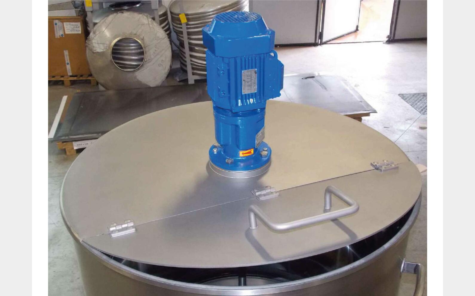 Stainless steel tanks - SBPM From 4.60 HL (460 liters) to 20 HL (2000 liters) ARSILAC